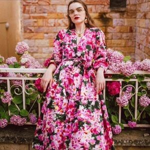 Zara floral dress